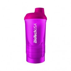 Шейкер - Biotech Wave shaker 600 ml (pink)