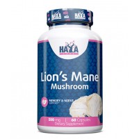 Haya Labs Lion's Mane Mushroom 500 mg (60 caps)