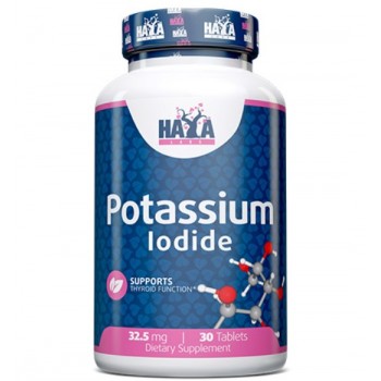Минералы Haya Labs Potassium Iodide 32,5 mg (30 tabs)