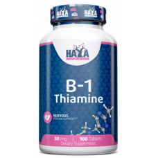 Haya Labs Vitamin B-1 Thiamine (100 tabs)