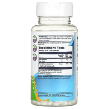 Витамины для детей KAL Vitamin D-Rex 400 IU (90 tab)