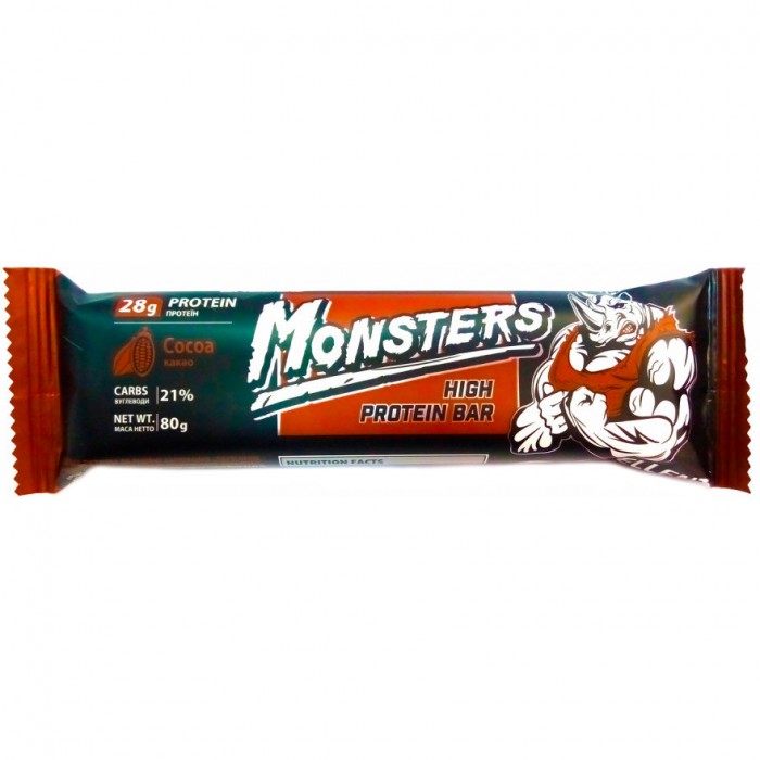 Батончики Monsters Protein Bar 36 (80 g) купить в Киеве, цена в Украине