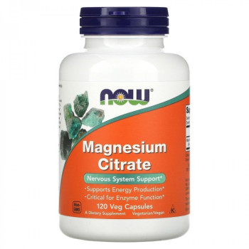 Магний NOW Foods Magnesium Citrate (120 caps)