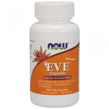 Витамины и минералы для женщин Eve Superior Women's Multi (120 veg caps)