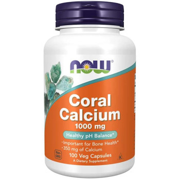 Кальцій NOW Foods Coral Calcium 1000 mg (100 caps)