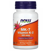 Now Foods Vitamin K2 100 mcg (60 caps)