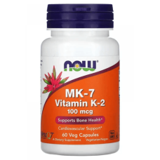 Now Foods Vitamin K2 100 mcg (60 caps)