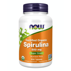 Spirulina 500 mg Certified Organic (200 tab)
