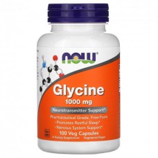 Now Foods Glycine 1000 mg (100 caps)