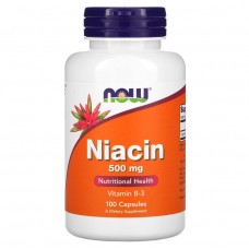 Now Foods Niacin 500 mg (100 caps)