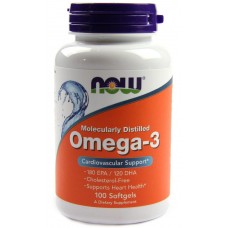 Омега 3, Риб'ячий жир, Now Omega 3 1000 mg (100 caps)