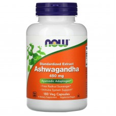 Now Foods Ashwagandha 450 mg (180 caps)