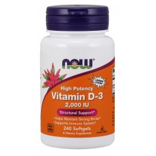 Vitamin D-3 2000 IU (240 caps)