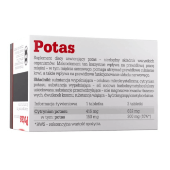 Калій Olimp Potas 416 mg (60 tab)