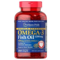 Omega 3 Double Strength 1200 mg (180 caps) Omega 3 Double Strength 1200 mg (180 caps)