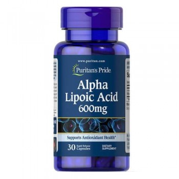 Альфа ліпоєва кислота (ALA) Alpha Lipoic Acid 600 mg (30 caps)