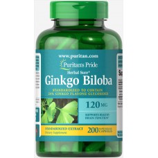 Ginkgo Biloba 120 mg (200 caps)