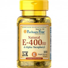 Puritan`s Pride Vitamin E 400 IU (100 caps)