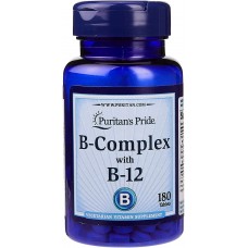 Puritan's Pride B-Comlex with B-12 (90 tab)