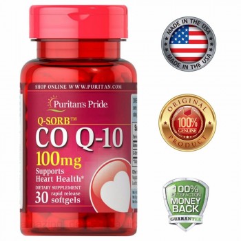 Антиоксиданты Q-sorb Co Q-10 100 mg (30 softgels)