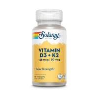 Solaray Vitamin D3+K2 (60 caps)