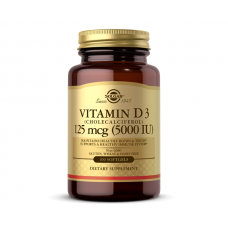 Solgar Vitamin D-3 5000 IU (100 caps)