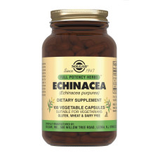 Solgar Echinacea (100 caps) Термін придатності: 10.2025 р.