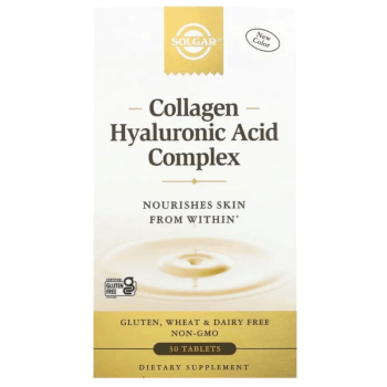 Коллаген Solgar Collagen Hyaluronic Acid Complex (30 tab)
