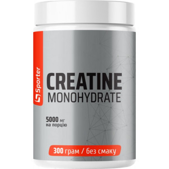 Креатин моногідрат Sporter Creatine Monohydrate (300 g)