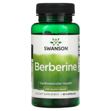 Swanson Berberine 400 mg (60 caps)