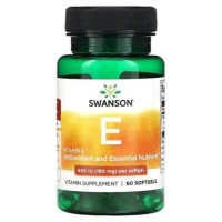 Swanson Vitamin E 400 IU (60 caps)