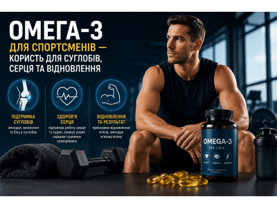 Омега-3 для спортсменів